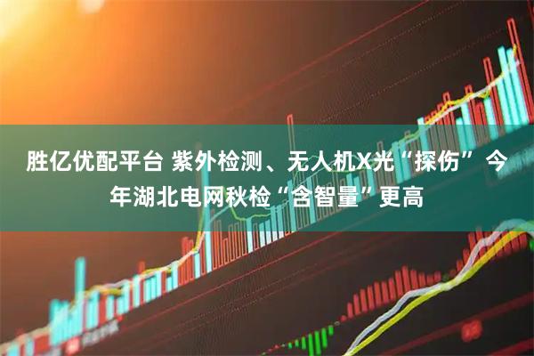 胜亿优配平台 紫外检测、无人机X光“探伤” 今年湖北电网秋检“含智量”更高